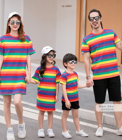 Đồng phục áo váy gia đình DPGD-0242