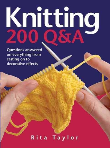 Knitting 200 Q A Rita Tayor