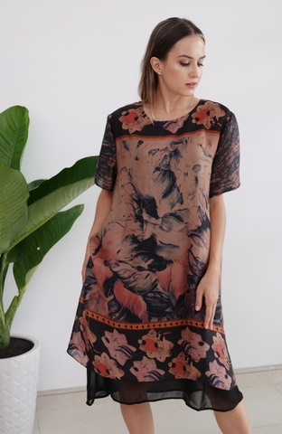 Áo Đầm Hoa AD 0820-02