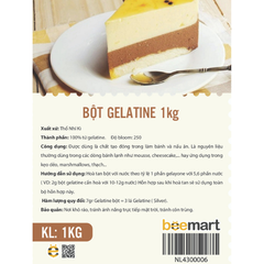 Bột Gelatine 1kg