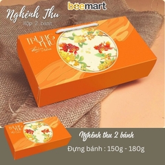Hộp đựng bánh trung thu 2 bánh các mẫu