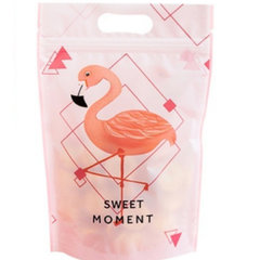 Túi zip đựng bánh cookies hình hồng hạc Sweet Moment