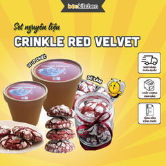 [SNL] Bánh Red Velvet Crinkle phủ đường