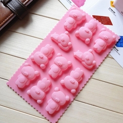 Khuôn silicon hình gấu