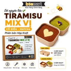 [SNL] Tiramisu 2 vị (Cổ điển+ Matcha) Giao toàn quốc