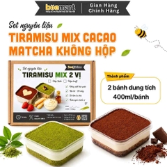 [SNL] Tiramisu 2 vị (Cổ điển+ Matcha) Giao toàn quốc