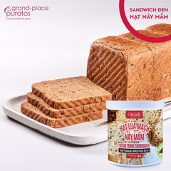 Hạt lúa mạch nảy mầm ngâm Sourdough xô 1kg