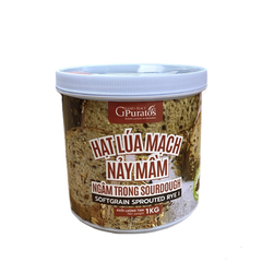 Hạt lúa mạch nảy mầm ngâm Sourdough xô 1kg