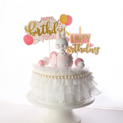 Que cắm giấy HPBD màu vàng