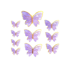 Set que cắm bướm tím