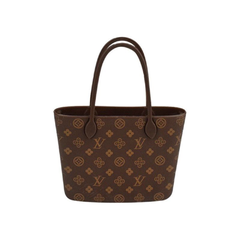 Túi nhựa LV nâu trang trí bánh