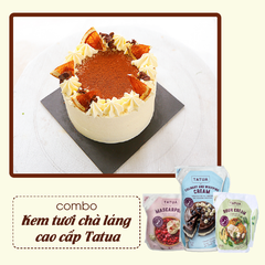 Combo kem tươi chà láng cao cấp Tatua