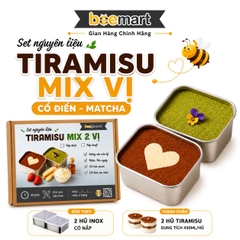 [SNL] Tiramisu 2 vị (Cổ điển+ Matcha) Giao toàn quốc
