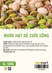 Nhân hạt dẻ cười (sống) loại I 500gr