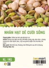 Nhân hạt dẻ cười (sống) Loại I 1kg