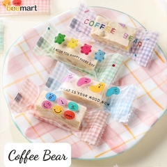 Túi đựng kẹo nougat Coffee bear (200c)