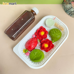 [Bột tạo hình cấp đông] Chè trôi nước Hoa Sen Đỏ (kèm đường phèn nấu nước đường)