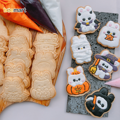 [SNL] Cookie icing 12 hình thỏ halloween