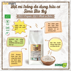 Bột mỳ đa dụng hữu cơ Sima Bio 1kg