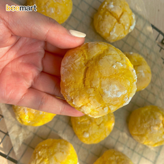 [SNL] Lemon Crinkle - Bánh quy Chanh vàng phủ đường