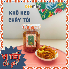 Khô heo cháy tỏi hộp 200g