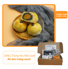 [SNL] Bánh trung thu Đài Loan nhân mè đen trứng muối