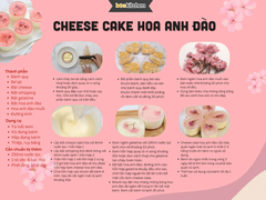 [SNL] Cheesecake hoa anh đào ( giao toàn quốc)