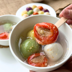 [Bột tạo hình cấp đông] Bánh chay ngũ sắc viên sẵn Nương Bắc