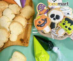 [SNL] Cookie icing 12 hình que kem halloween