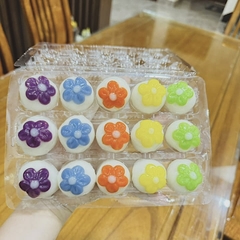 [Bột tạo hình cấp đông] Chè trôi nước hình hoa (kèm đường phèn nấu nước đường)