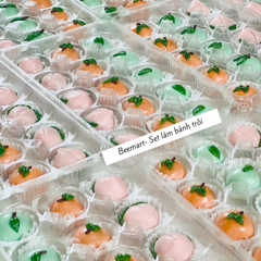 [Bột tạo hình cấp đông] Bánh trôi hữu cơ 15 viên mix mẫu