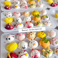 [Bột tạo hình cấp đông] Bánh trôi hữu cơ 15 viên mix mẫu