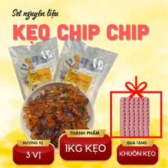 [SNL] Kẹo chip chip 1kg ( 2 set + tặng kèm khuôn )