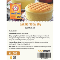 Baking soda 20g