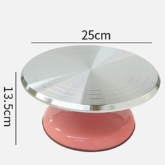 Bàn xoay mặt nhôm cao cấp