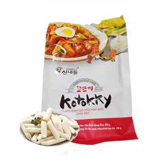 Bánh gạo hàn quốc dạng ống kèm sốt (350g)