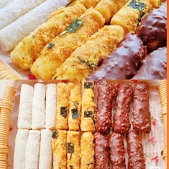 Bánh ống Đài Loan vị truyền thống (hộp 30 chiếc)