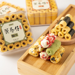 Bánh ống Đài Loan vị truyền thống (hộp 30 chiếc)