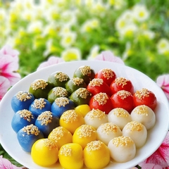 [Bột trộn sẵn cấp đông] Bánh trôi ngũ sắc