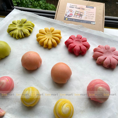 [SNL] Bánh trung thu Đài Loan vỏ ngàn lớp - 12 bánh 50g