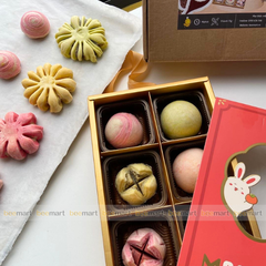 [SNL] Bánh trung thu Đài Loan vỏ ngàn lớp - 12 bánh 50g