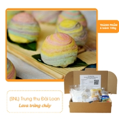 [SNL] Bánh trung thu Đài Loan Lava trứng muối chảy