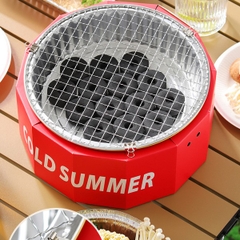 Bếp nướng than mini cao cấp dùng 1 lần Cold Summer