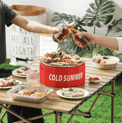 Bếp nướng than mini cao cấp dùng 1 lần Cold Summer