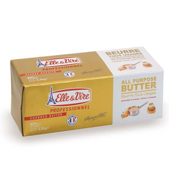 Bơ lạt Elle & Vire 82% béo 2.5kg