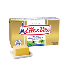 Bơ lạt 82% béo Elle & Vire 200g