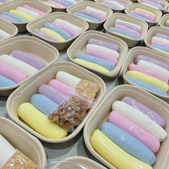 [Bột trộn sẵn cấp đông] Bánh trôi hữu cơ ngũ sắc 500g