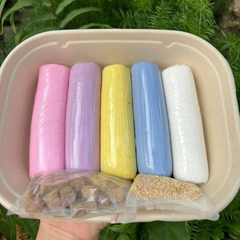 [Bột trộn sẵn cấp đông] Bánh trôi hữu cơ ngũ sắc 500g