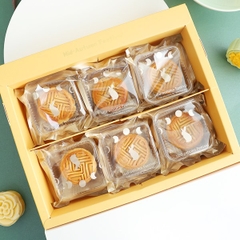 Bộ hộp trung thu 6 bánh nhỏ Thỏ đoàn viên (3 bộ)