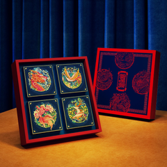 Bộ túi hộp trung thu Phú Quý 4 bánh